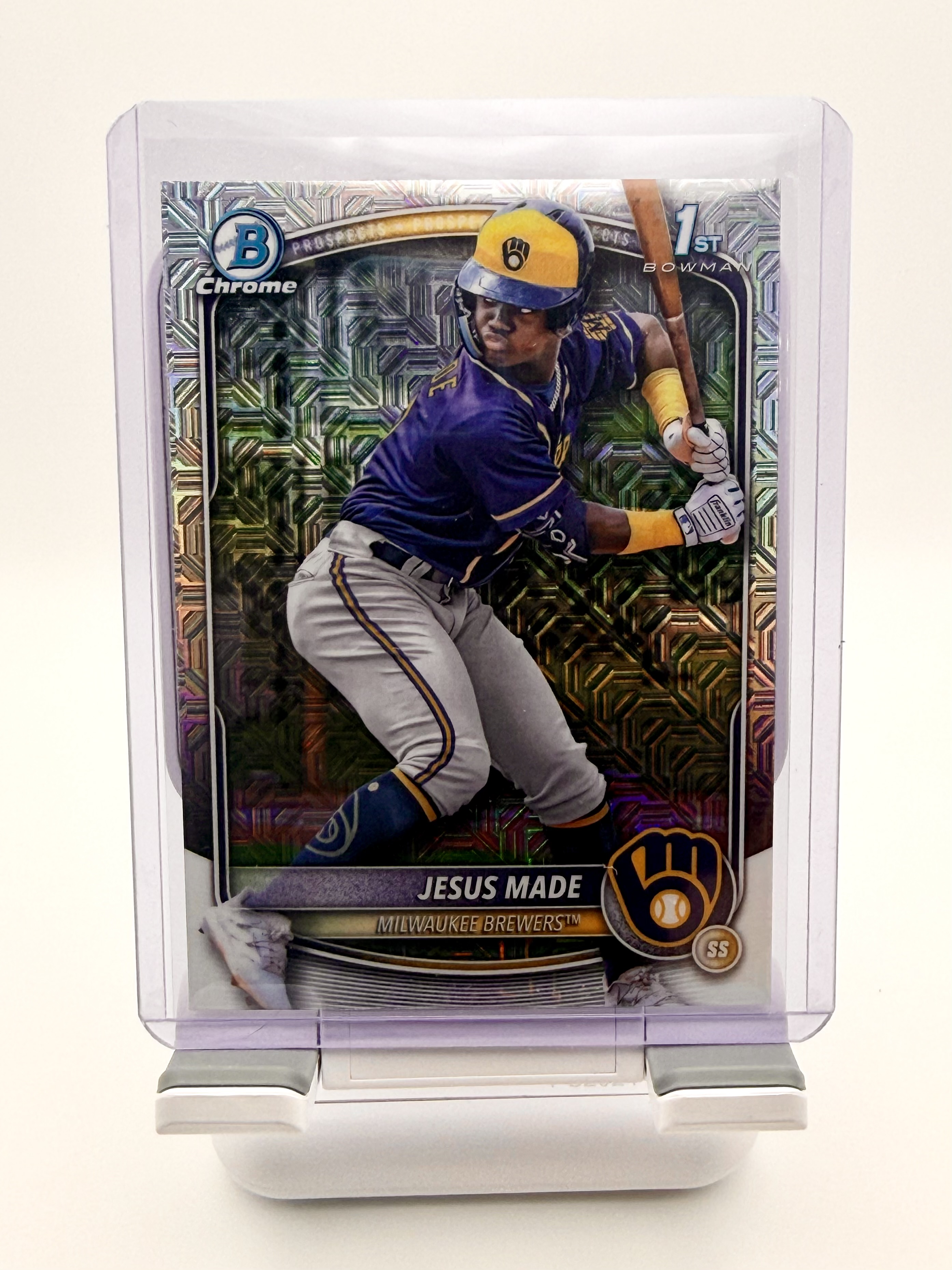 2025 Bowman - Chrome Prospects Jesus Made #BCP-50 Mojo Refractor