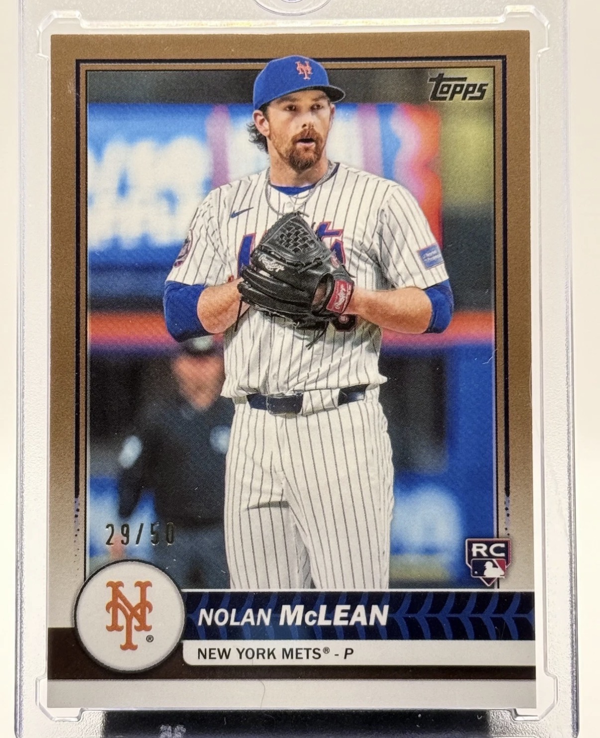 2026 Topps Flagship Collection Nolan McLean #45 Gold