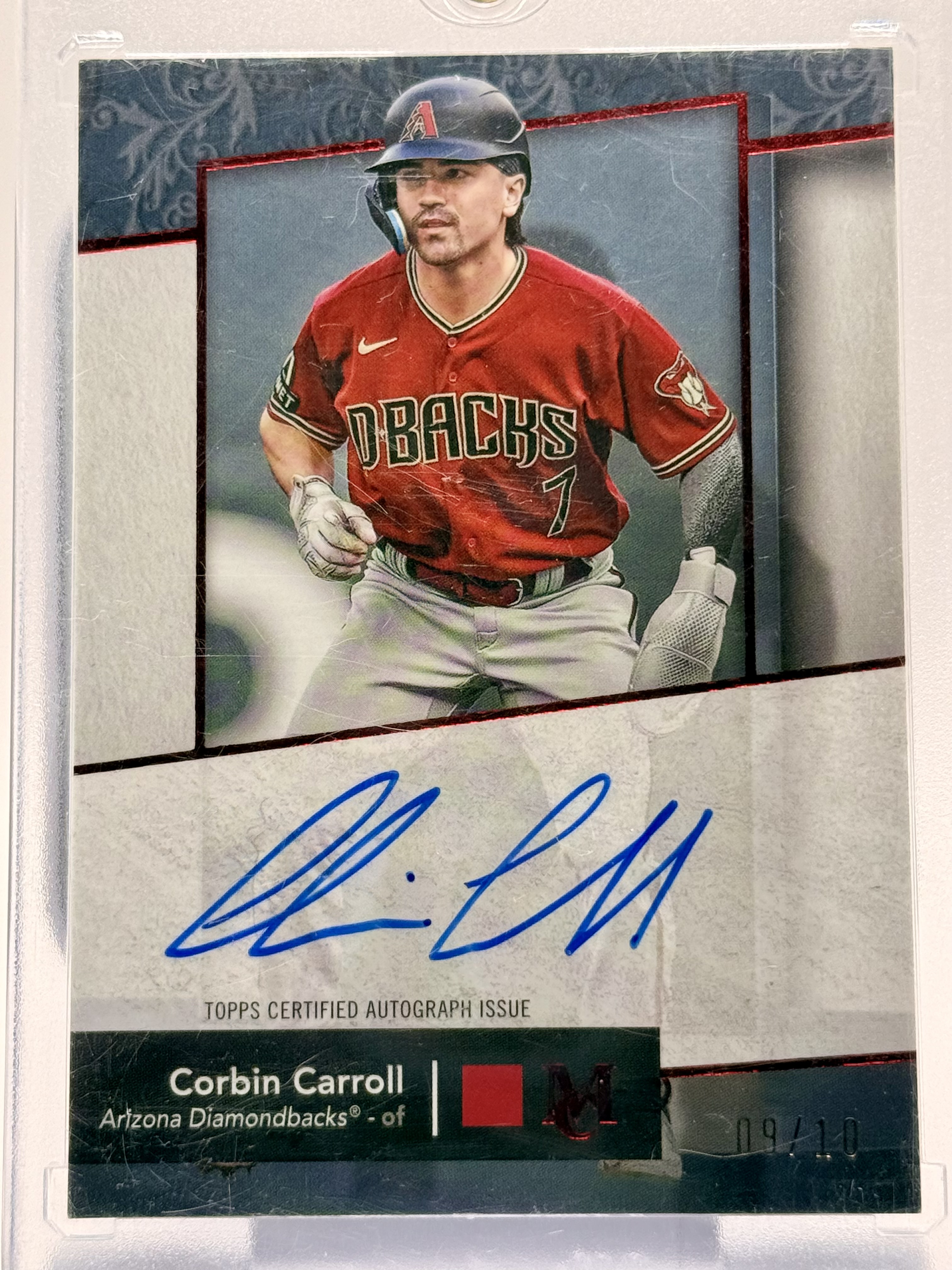 2024 Topps Museum Collection Corbin Carroll #AA-CCA Archival Autographs Ruby