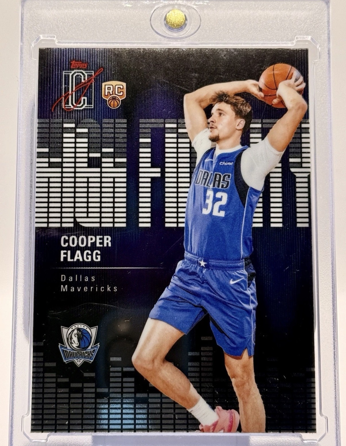 2025-26 Topps Signature Class Cooper Flagg #HF-1 High Fidelity