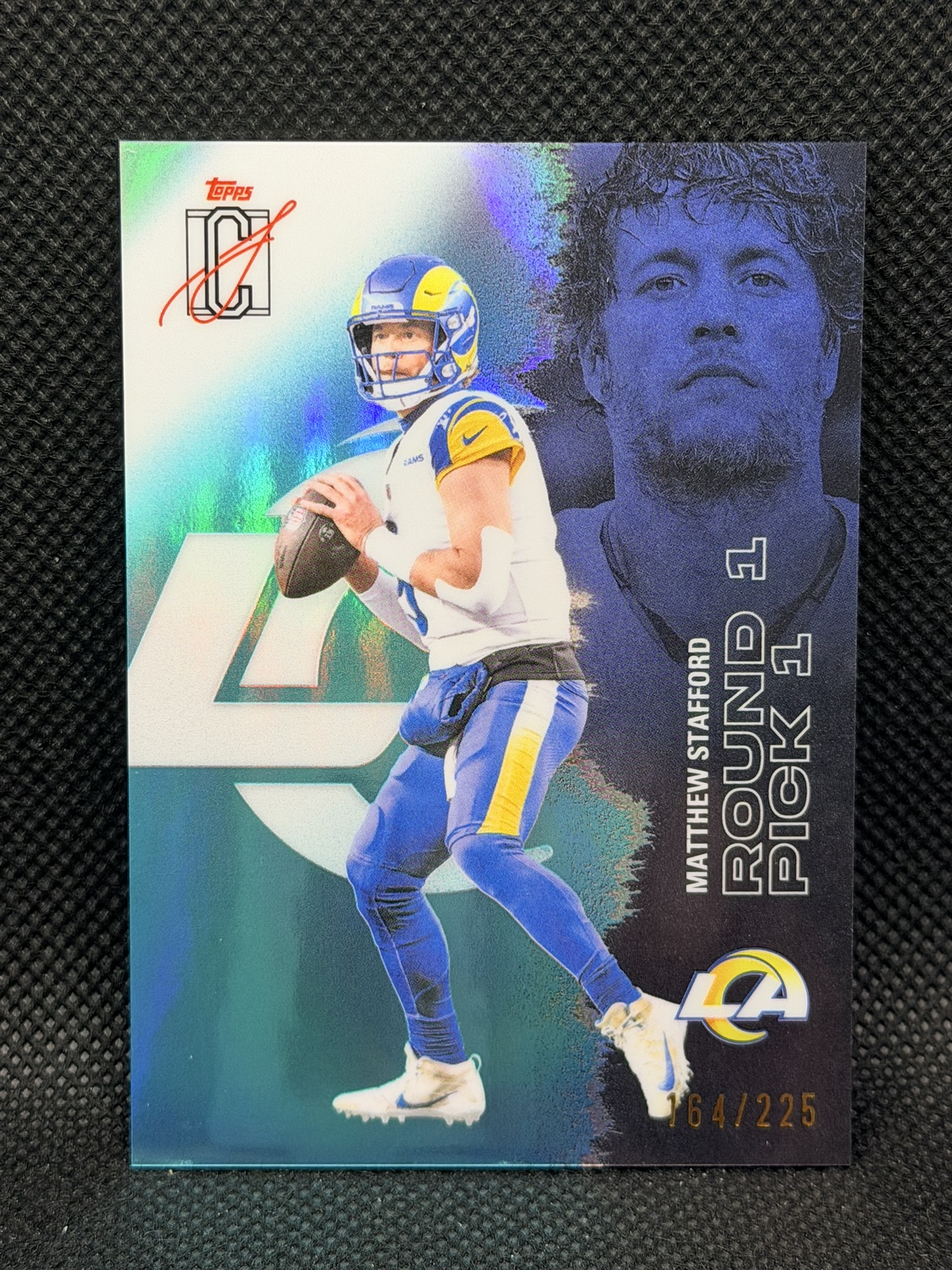 2025 Signature Class Matthew Stafford Teal /225 #32 Teal /225
