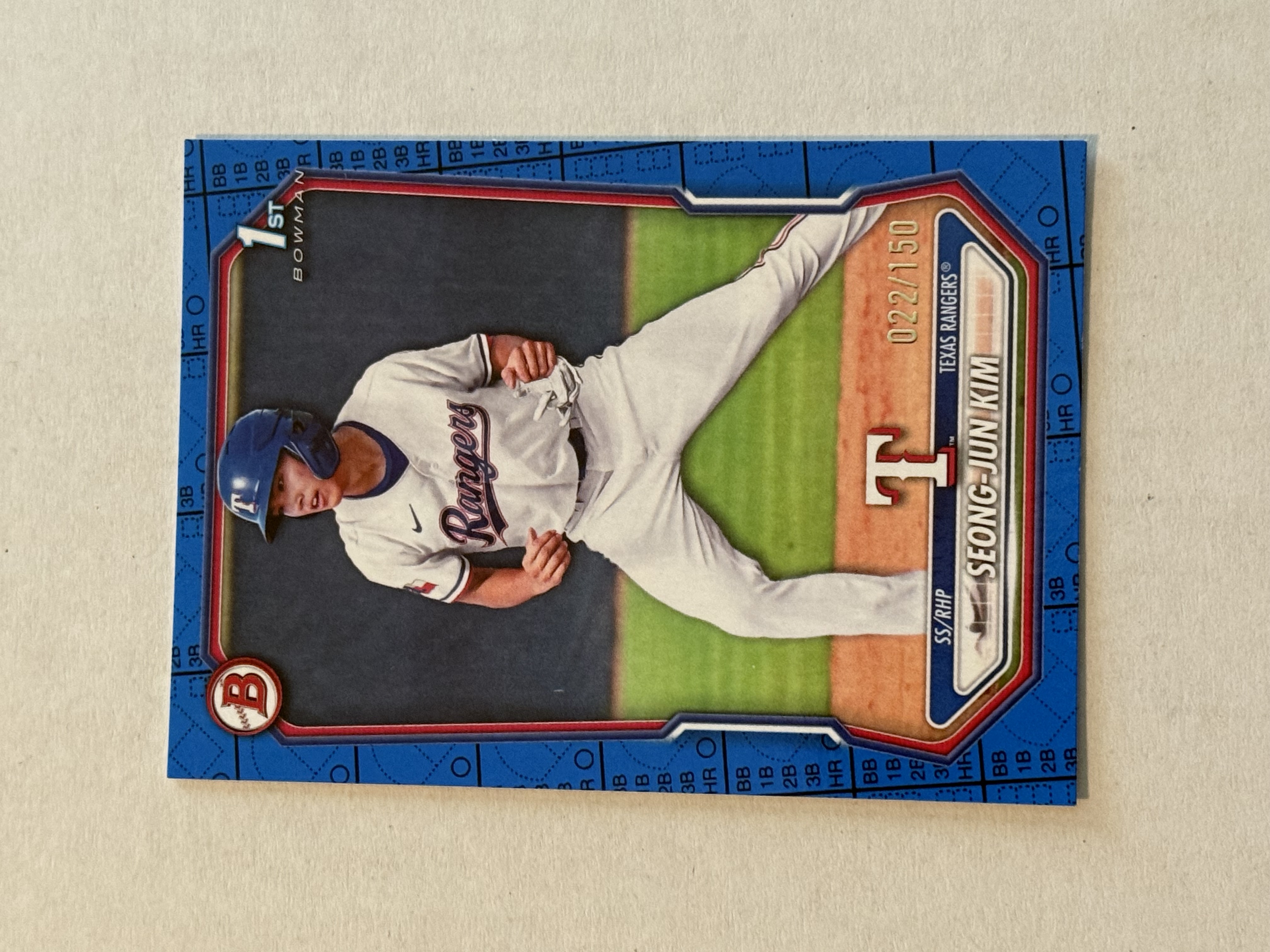 2026 Bowman Seong-Jun Kim #022/150 Blue Pattern