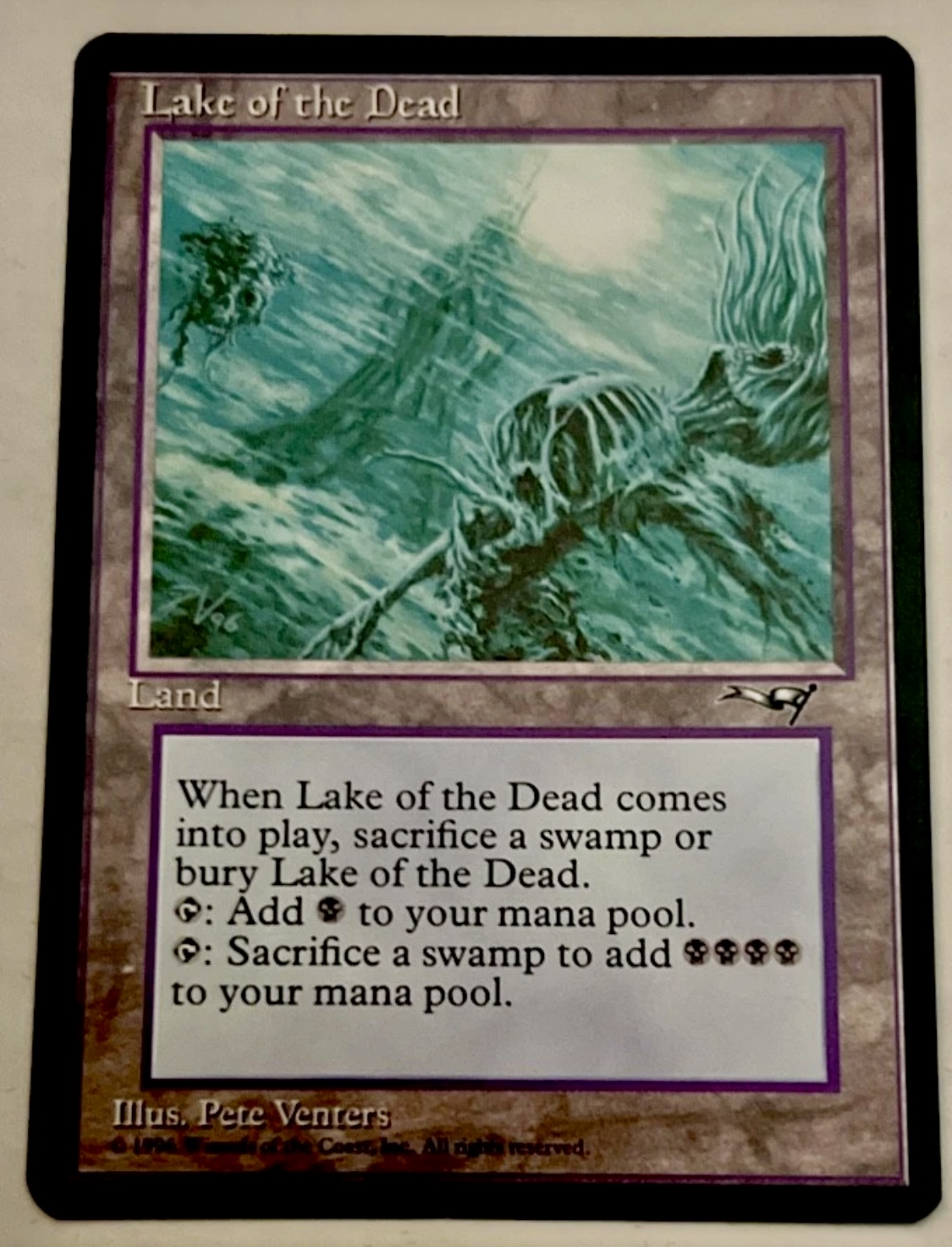 MTG Alliances Lake Of The Dead Never Played ππ₯π₯