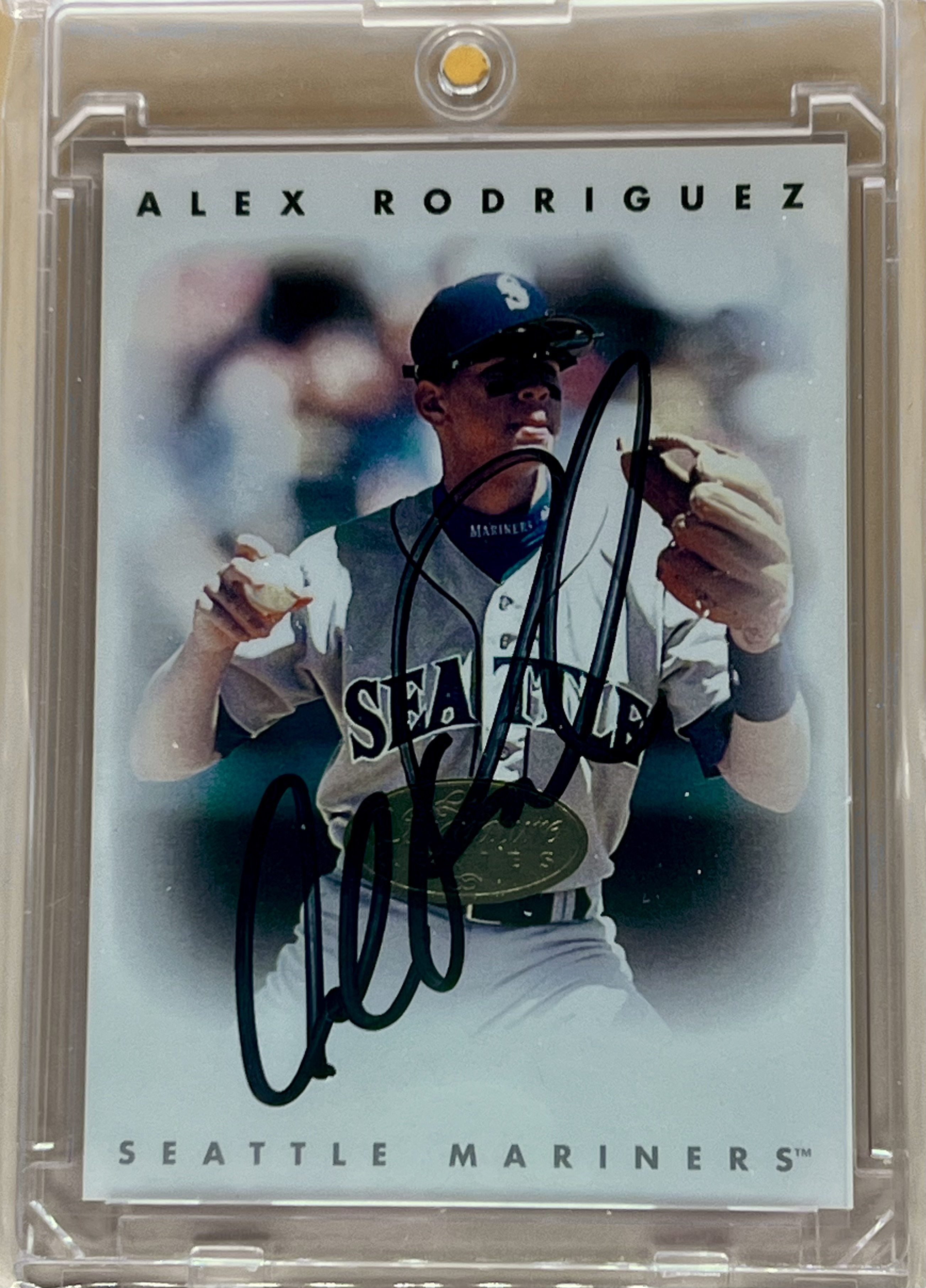 1996 Leaf Signature Series Alex Rodriguez GOLD Auto SP Limited to 100 👀🔥🔥🔥