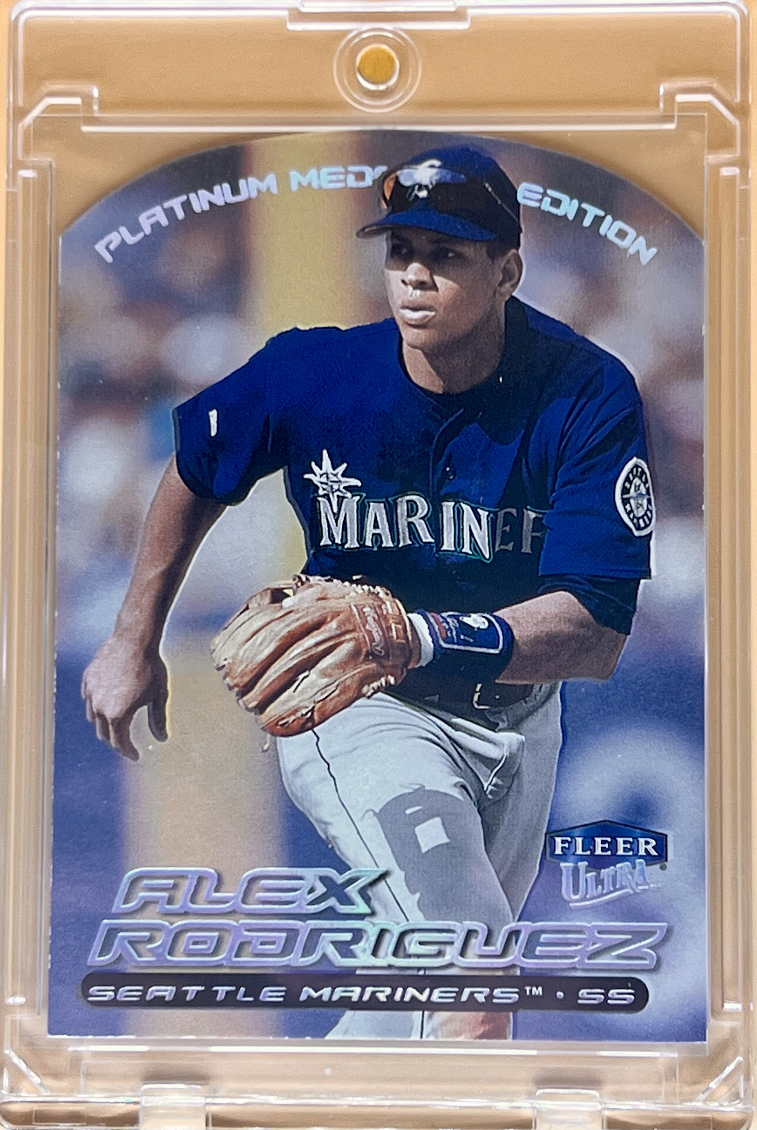 2000 Fleer Ultra Alex Rodriguez #1P Platinum Die Cut Medallion /50 π₯π₯