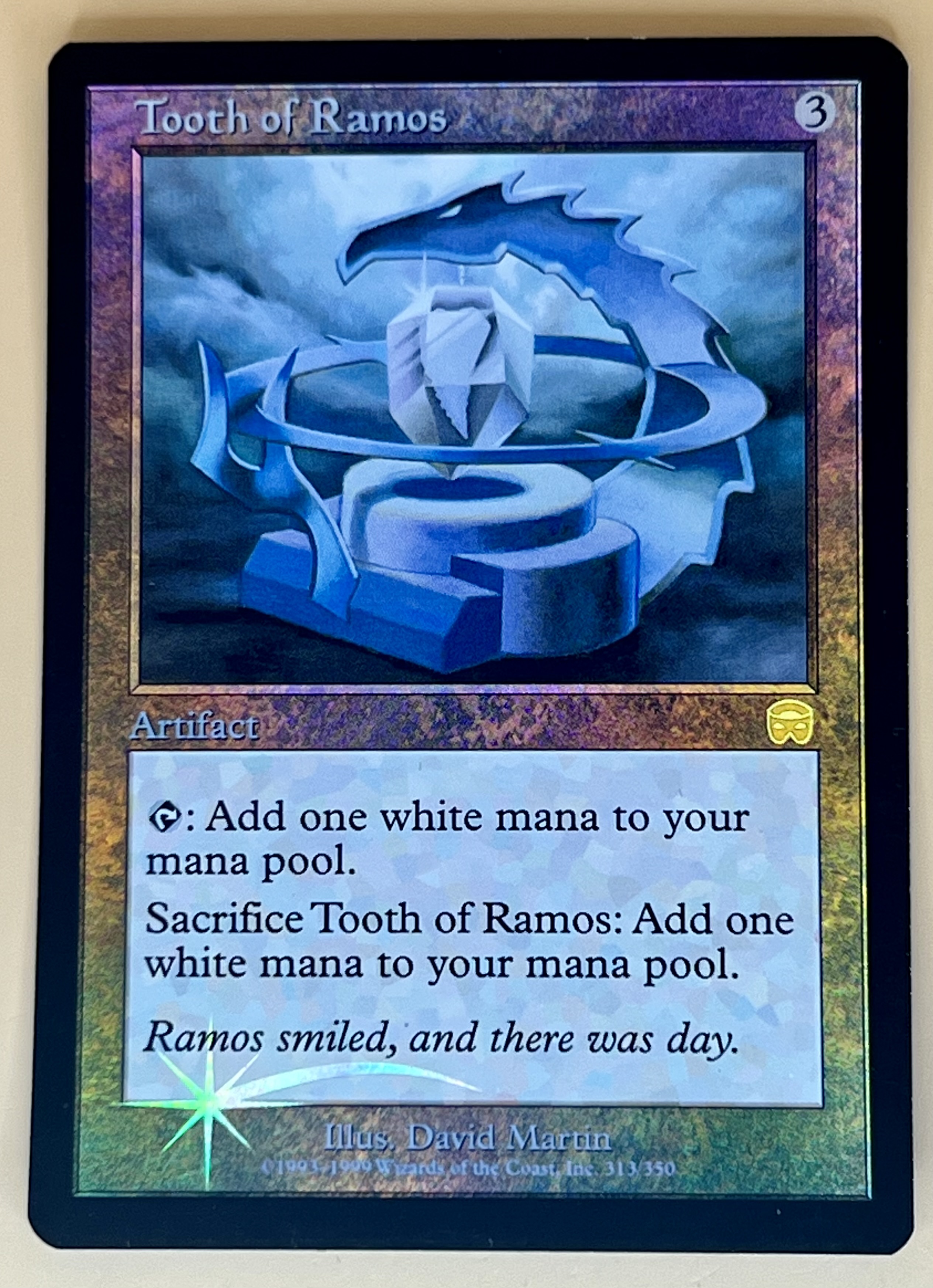 MTG Mercadian Masques Tooth Of Ramos #313 Fool Artifact Rare🔥🔥