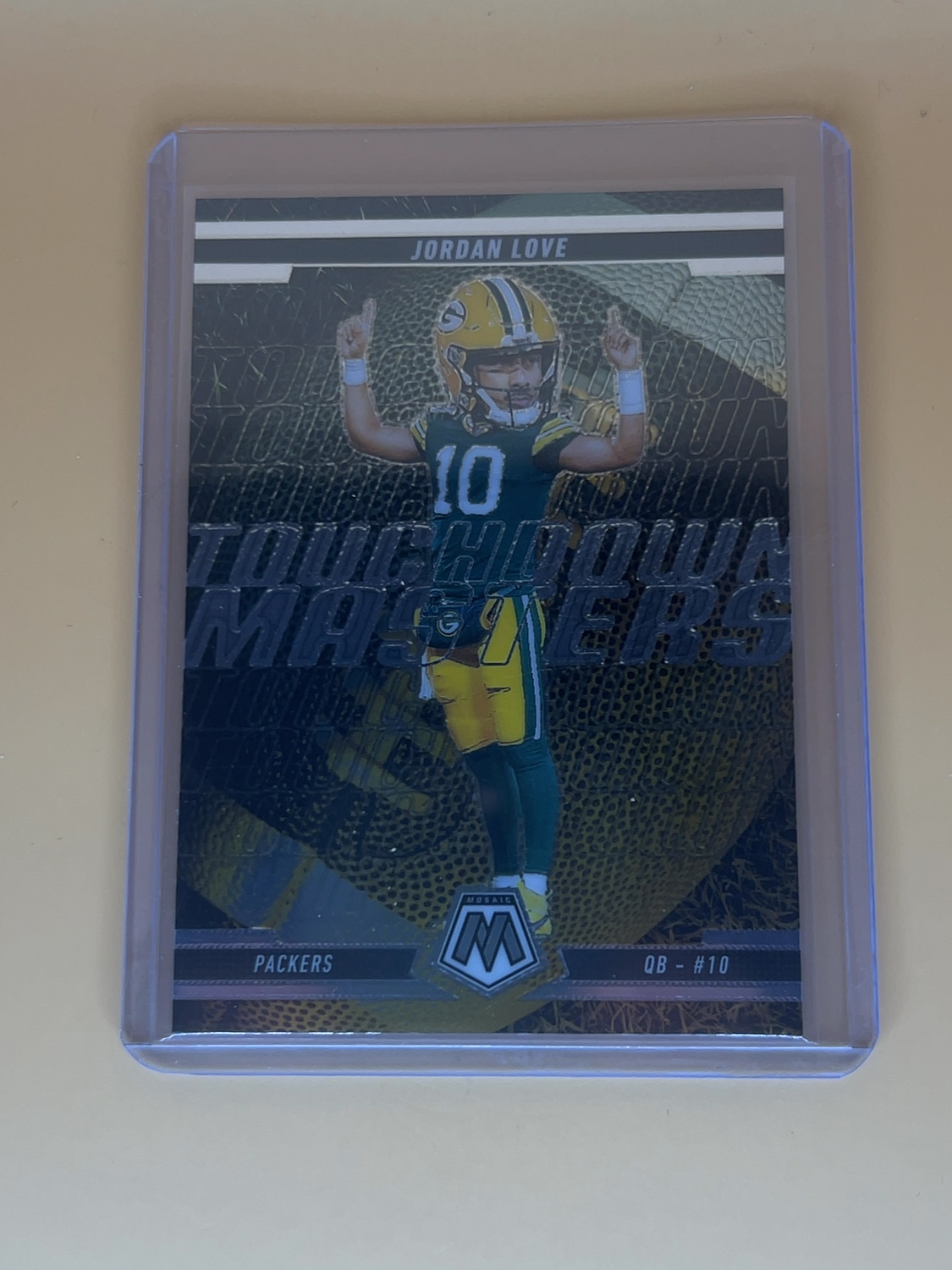 2025 Panini Mosaic  Jordan Love #15  Touchdown Masters