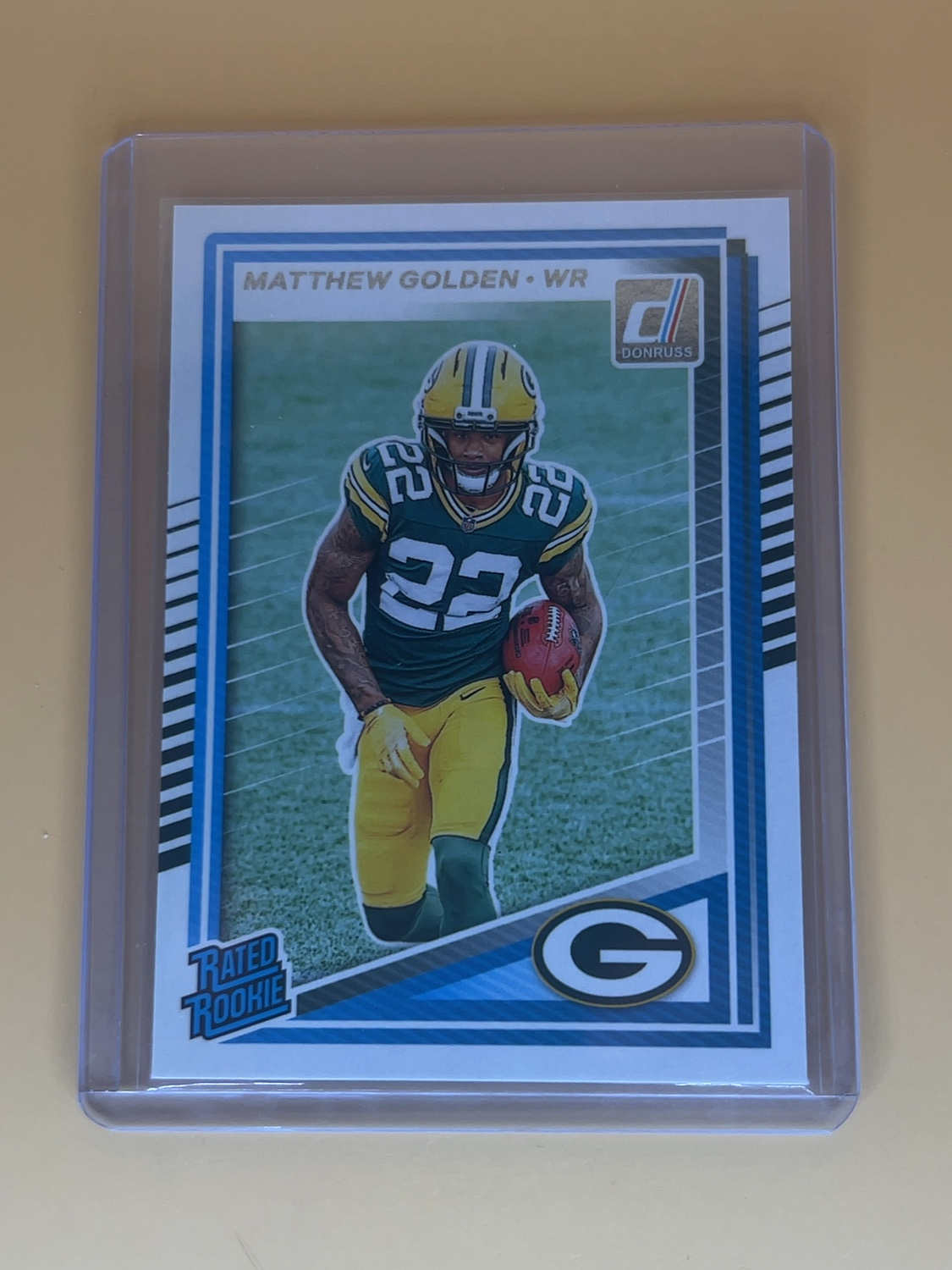 2025  Donruss  Matthew Golden #311 Rated Rookie RC 