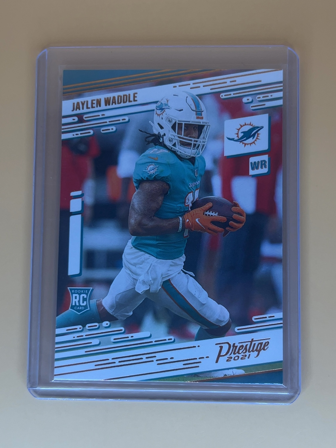 2021 Panini Chronicles  Jaylen Waddle #2013  Prestige Rookies Update 