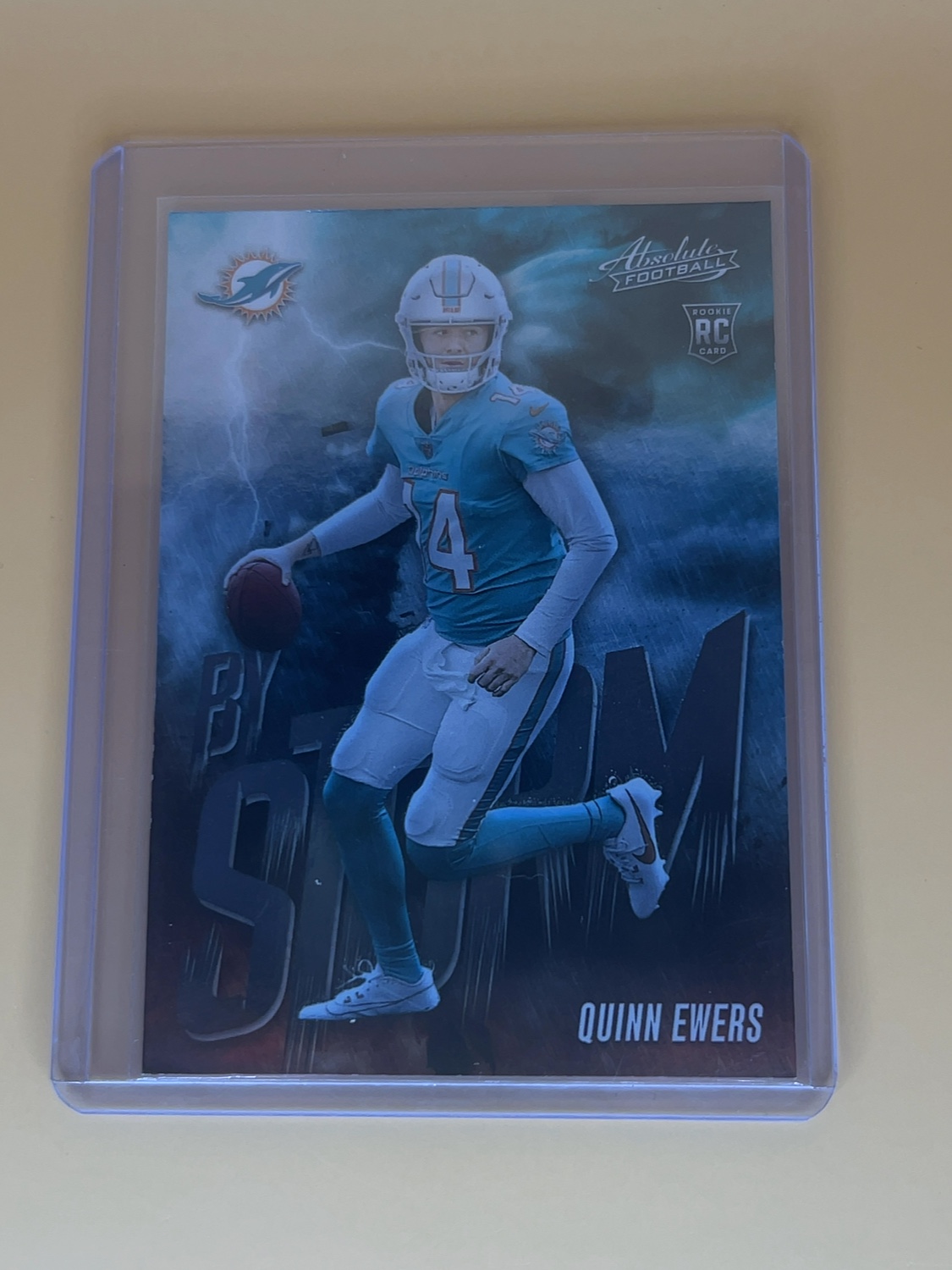 2025 Absolute Football  Quinn Evers #13 By Storm Rookie RC