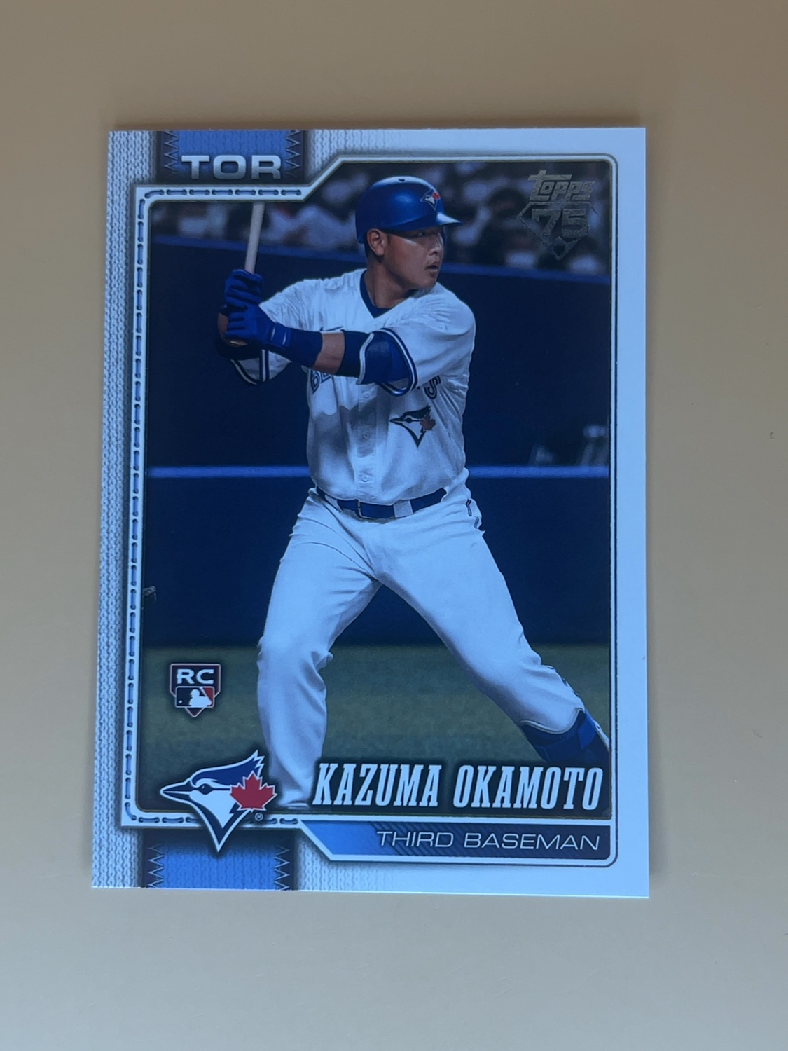 2026  Topps Series 2 Kazuma Okamoto #443 Rookie RC