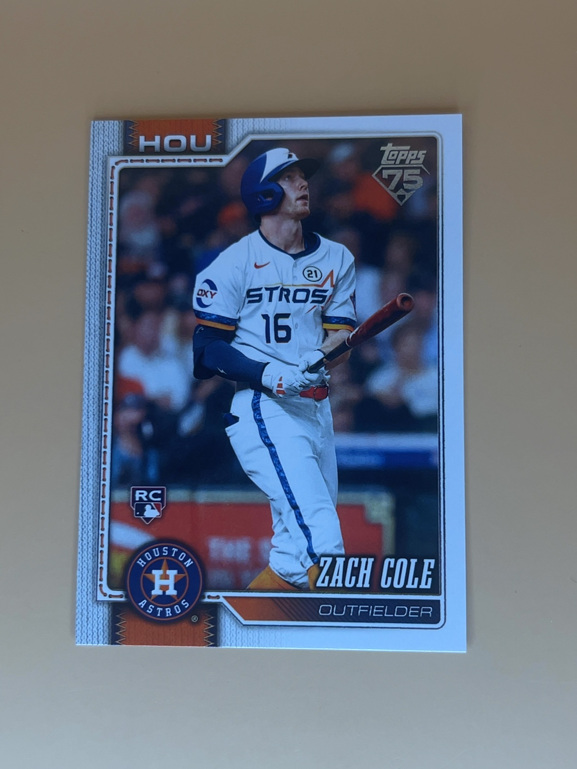 2026 Topps Series 2 Zach Cole #601 Rookie RC