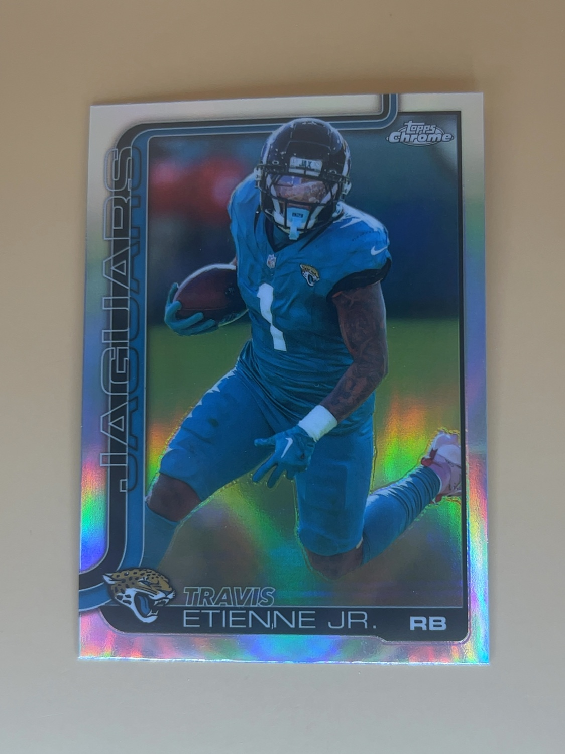 2025 Topps Chrome  Travis Etiene Jr #139 Refractor 