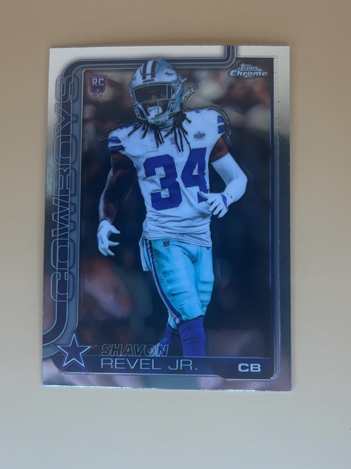 2025 Topps Chrome  Shavon Revel Jr #301 Rookie RC 