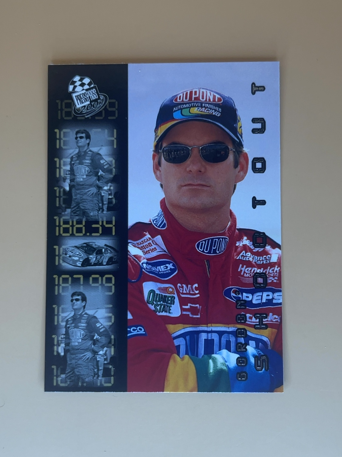 2001 Press Pass Jeff Gordon #88 Shootout
