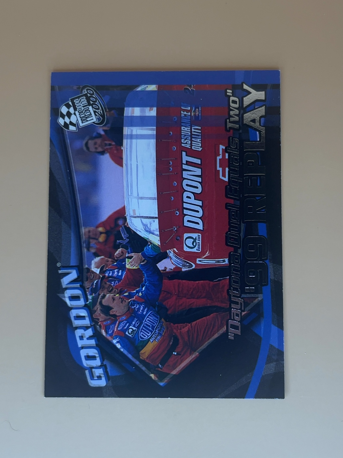 2000 Press Pass Jeff Gordon #37 99 Replay