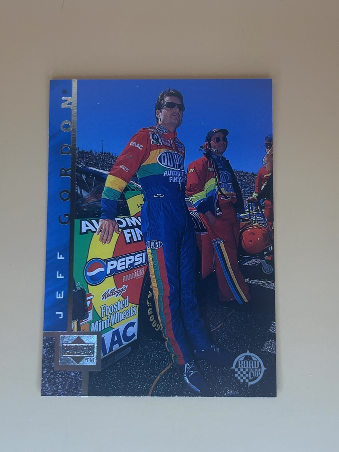 1998 Upper deck Jeff Gordon #24 Road to The Cup
