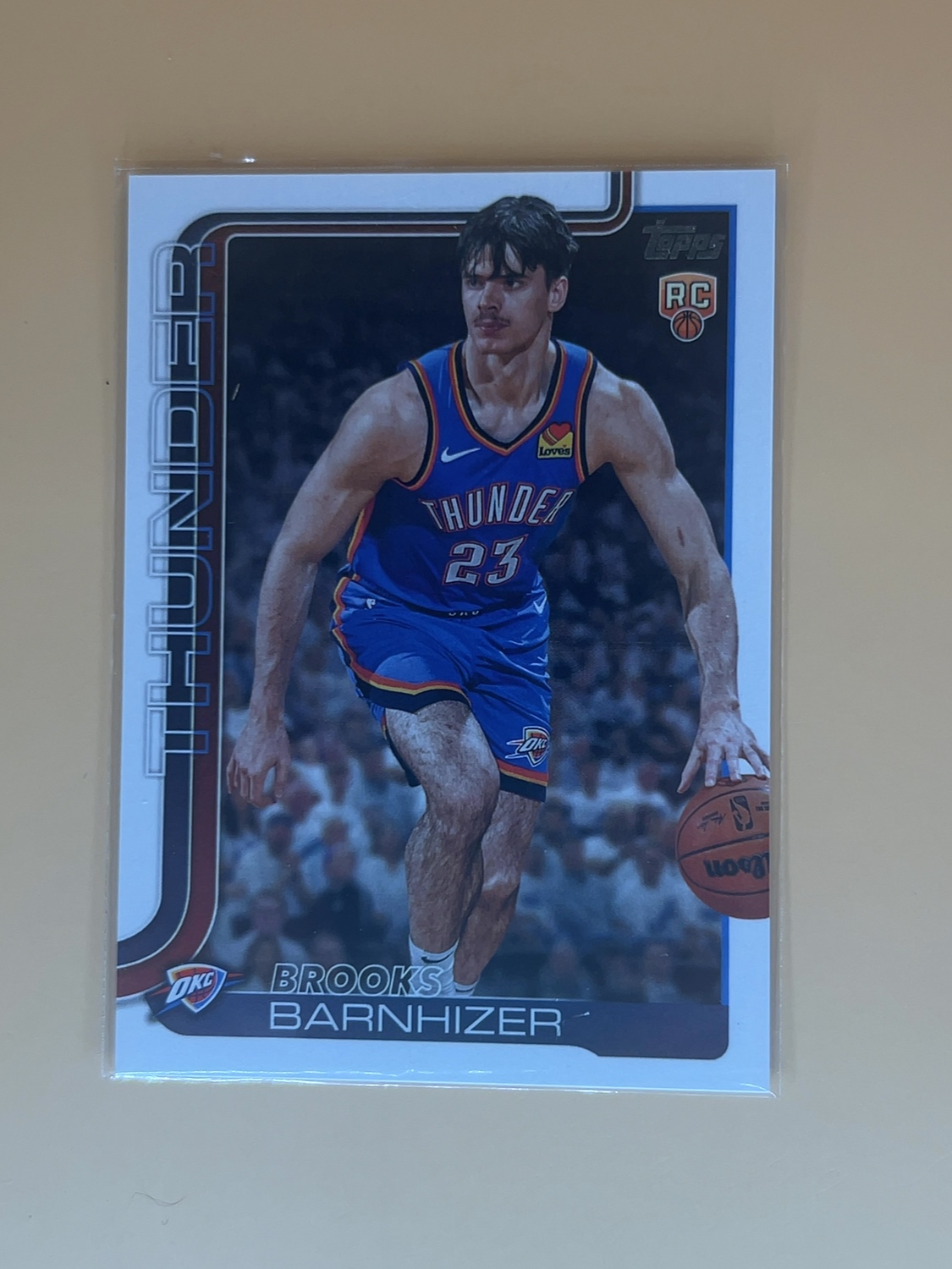 2025-26 Topps Brooks Barnhizer #245 RC