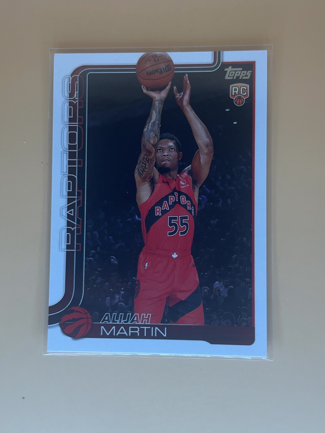 2025-26 Topps Alijah Martin #240 RC