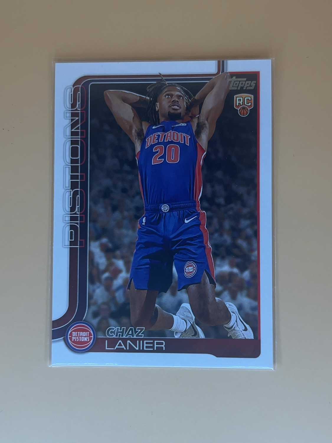 2025-26 Topps Chaz Lanier #238 RC