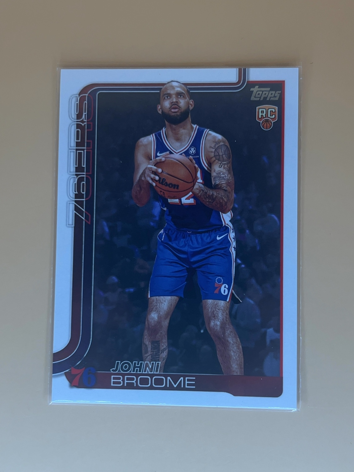 2025-26 Topps Johni Broome #235 RC