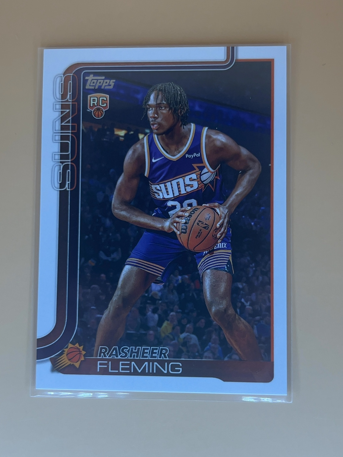 2025-26 Topps Rasheer Fleming #231 RC
