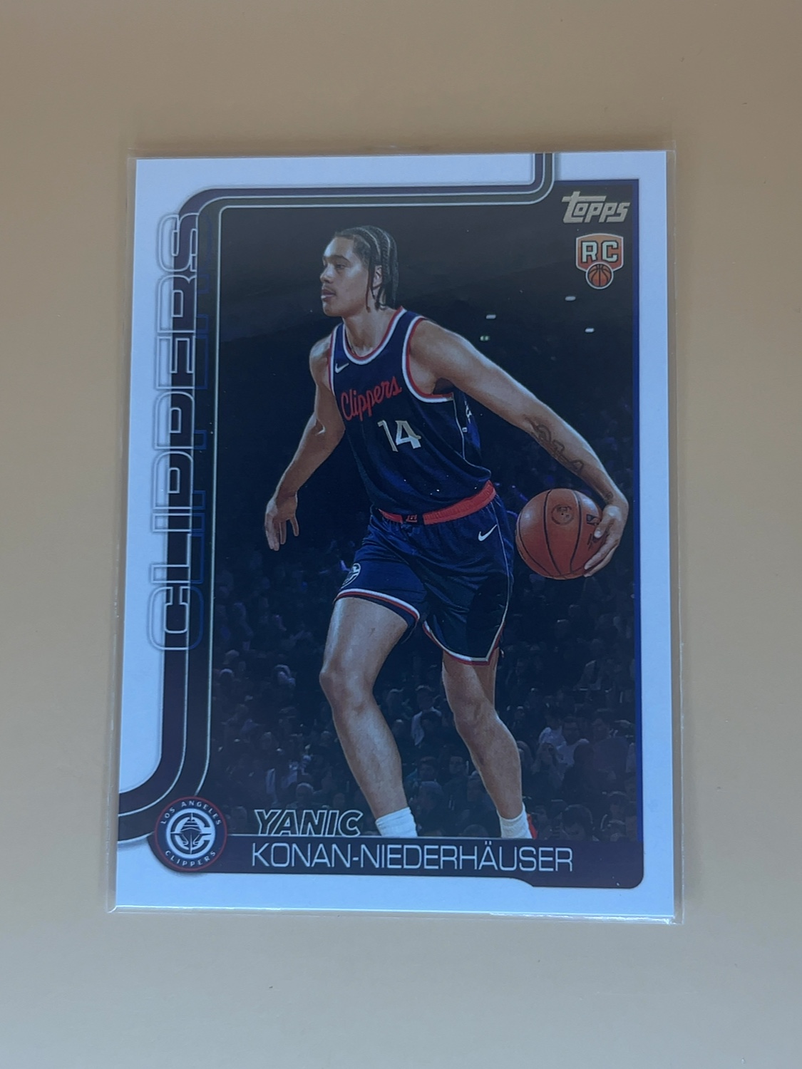 2025-26 Topps Yanic Kona-Niederhaser #230 RC