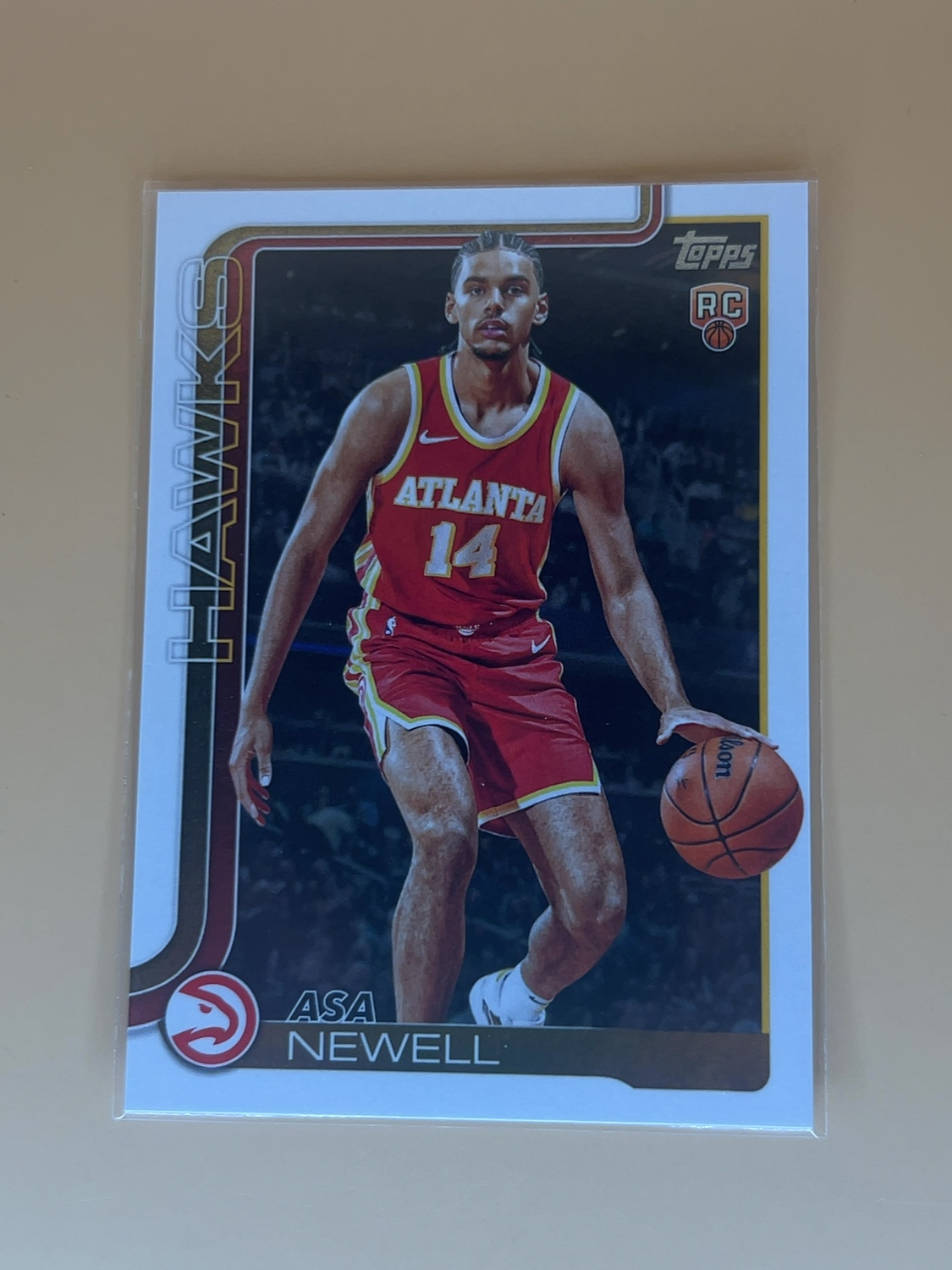 2025-26 Topps Asa Newell #223 RC