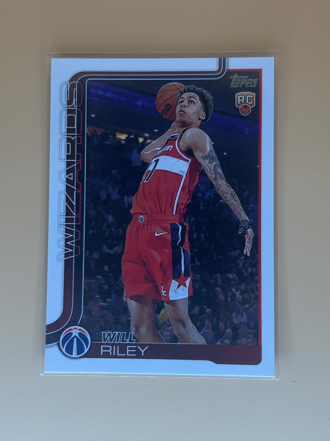 2025-26 Topps Will Riley #221 RC