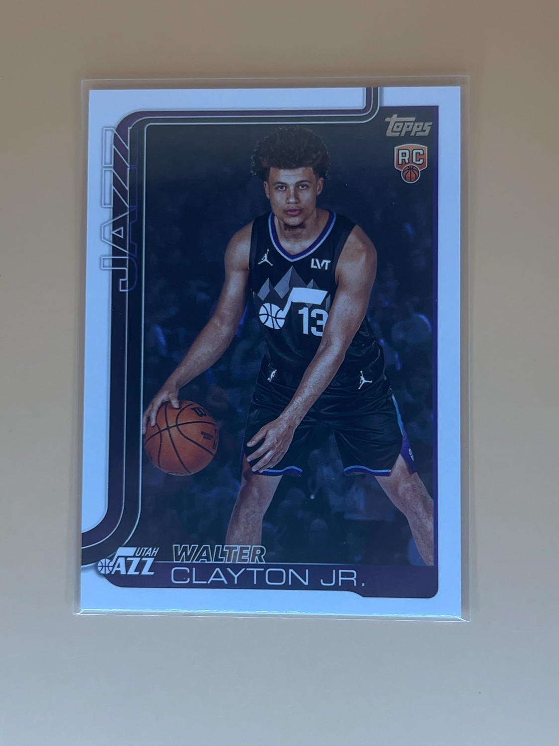 2025-26 Topps Walter Clayton JR #218 RC