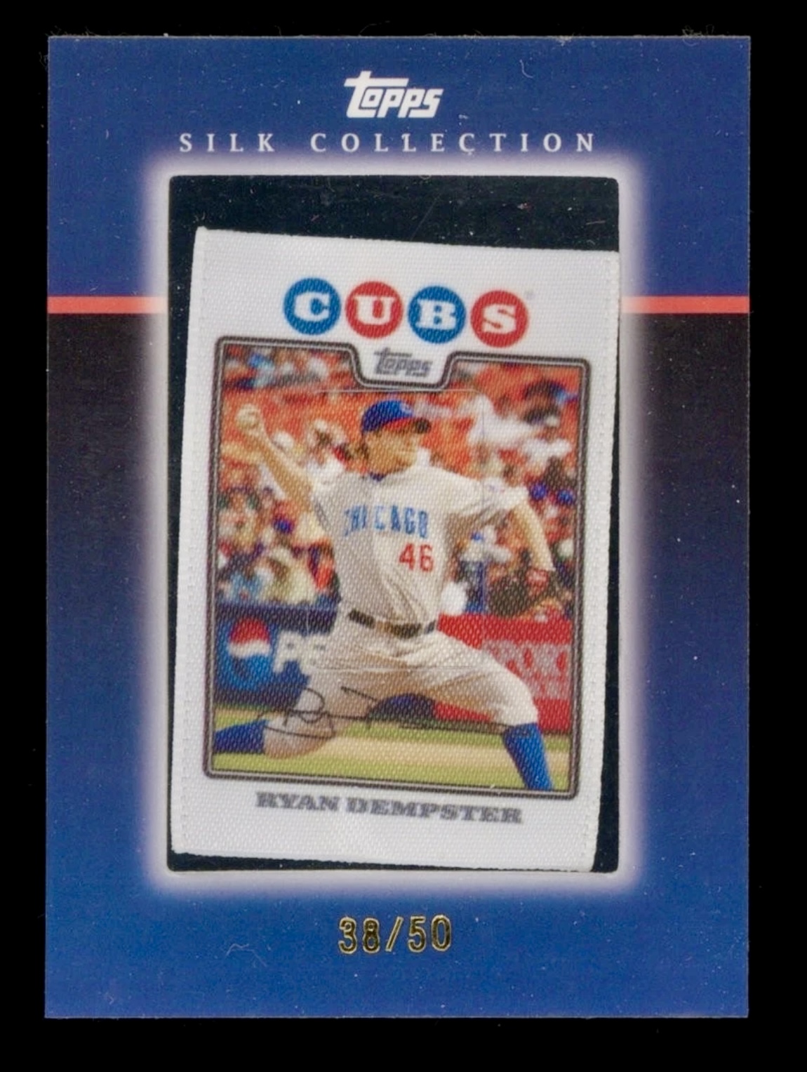 2008 Topps Silk Collection Ryan Dempster Cubs /50