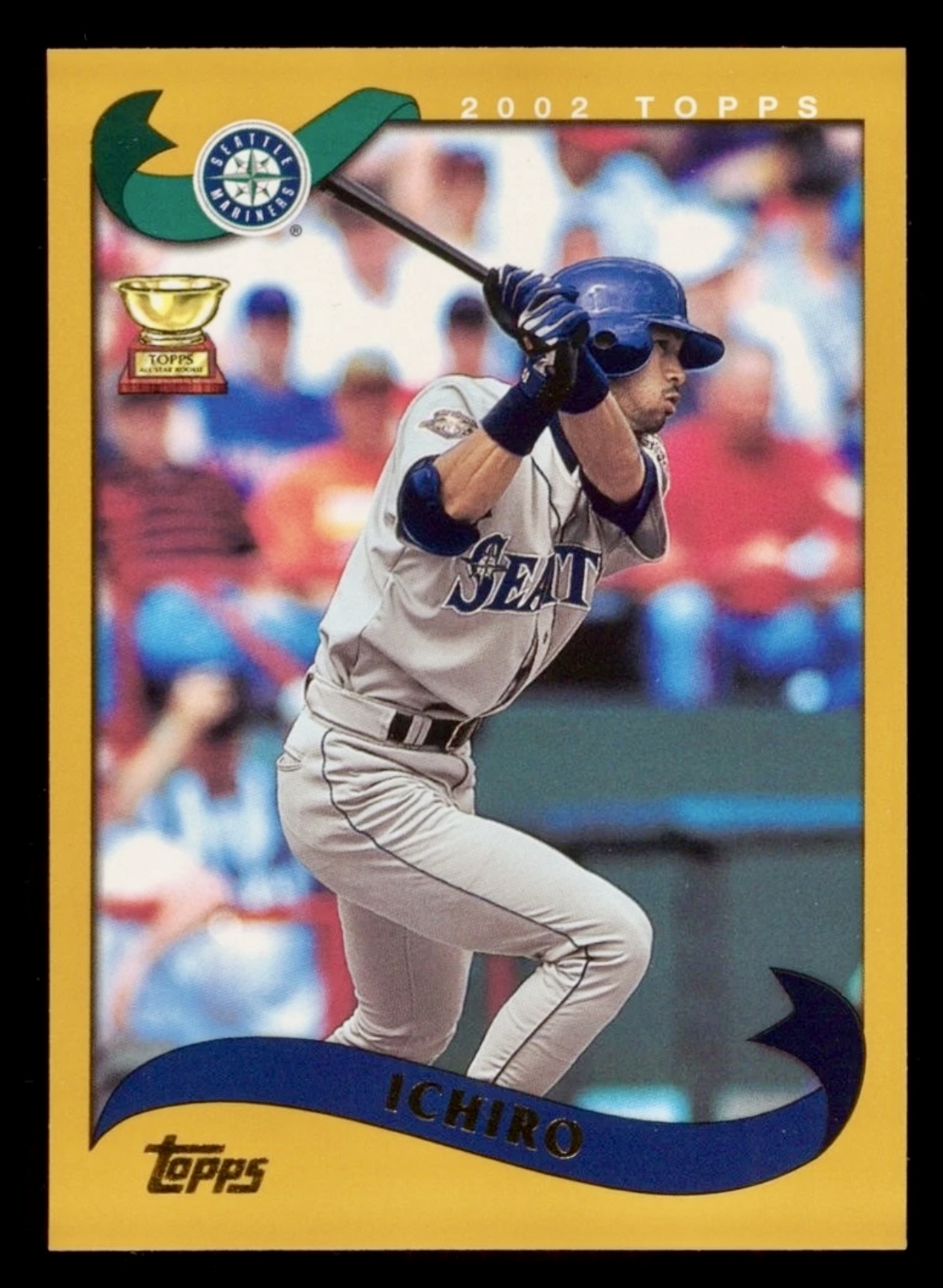 2002 Topps Ichiro Suzuki #225 Rookie Gold Cup