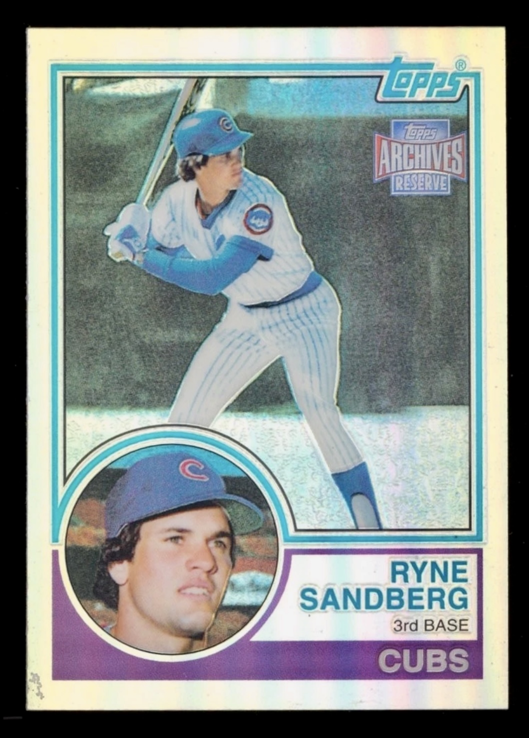 2001 Topps Archives Reserves Ryne Sandberg #71 Holo