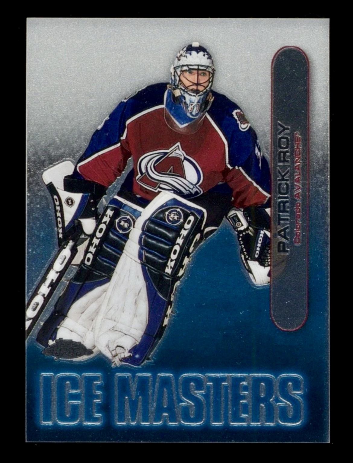 1999 Topps Chrome Patrick Roy #IM 18 Ice Masters
