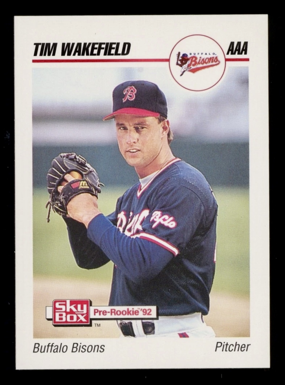 1992 Skybox Tim Wakefield #20 Pre Rookie AAA