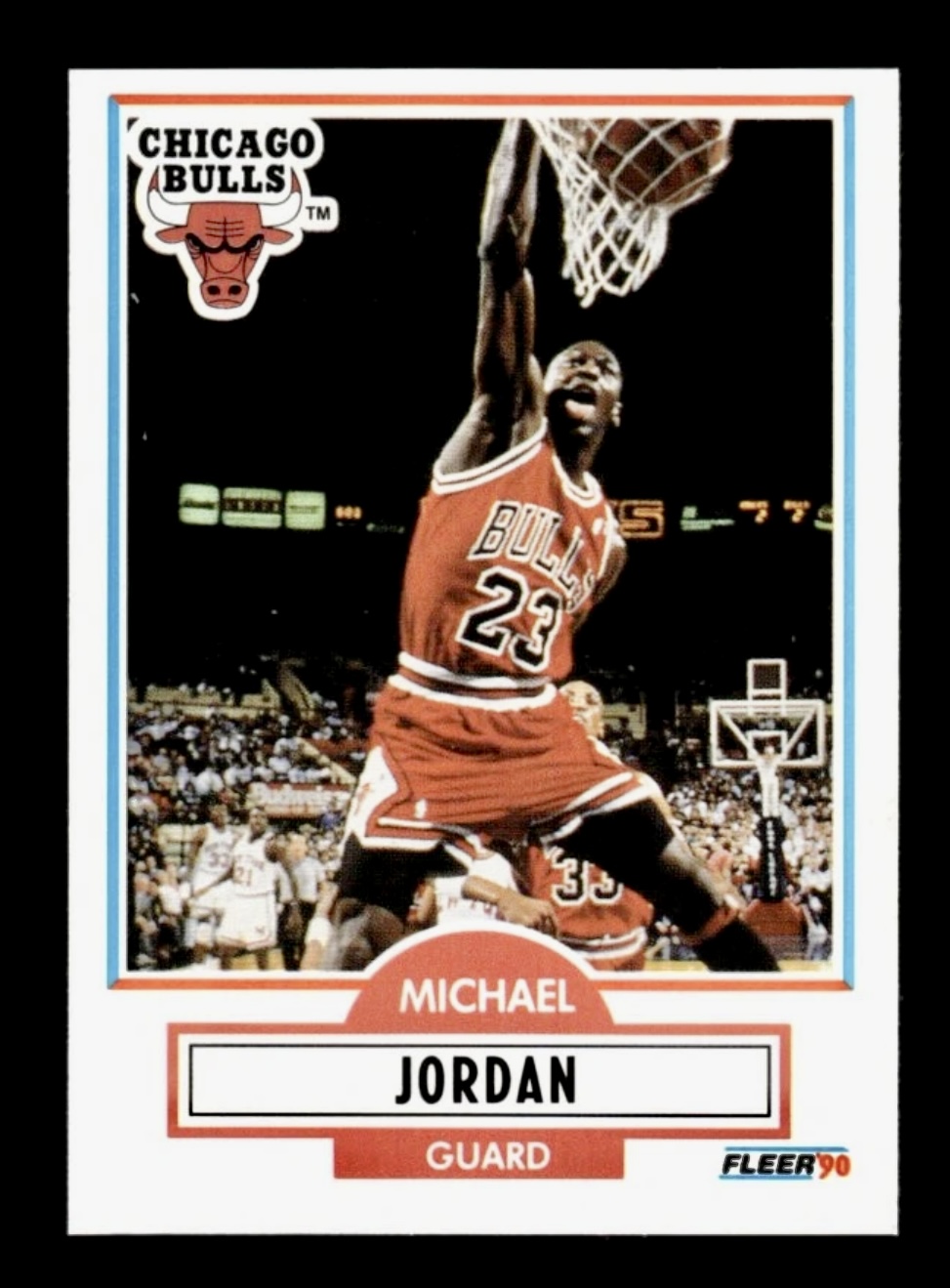 1990-91 Fleer Michael Jordan #26 Dunking 🔥👀
