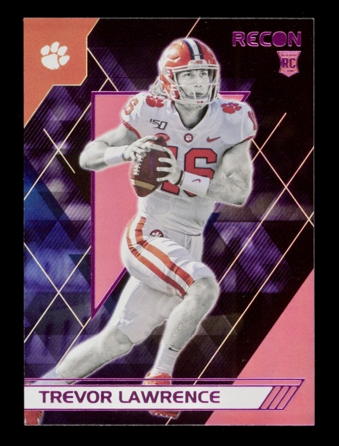 2021 Chronicles Recon Trevor Lawrence #131 Pink RC Rookie