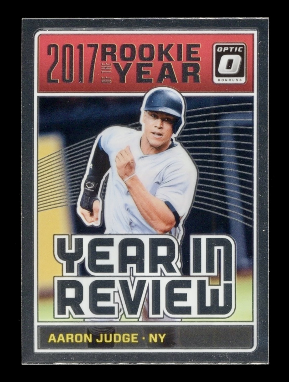 2018 Donruss Optic Aaron Judge #YR1 Year in Review ROTY