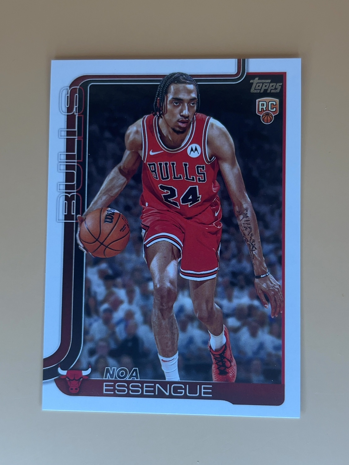 2025-26 Topps NBA Noa Essengue #212 Rookie RC