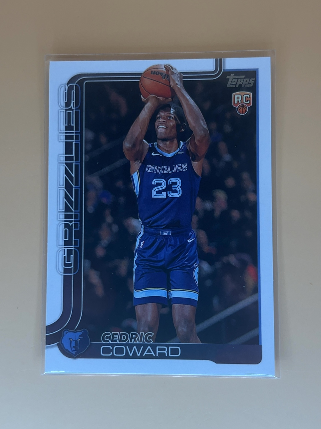 2025-26 Topps NBA Cedric Coward #211 Rookie RC
