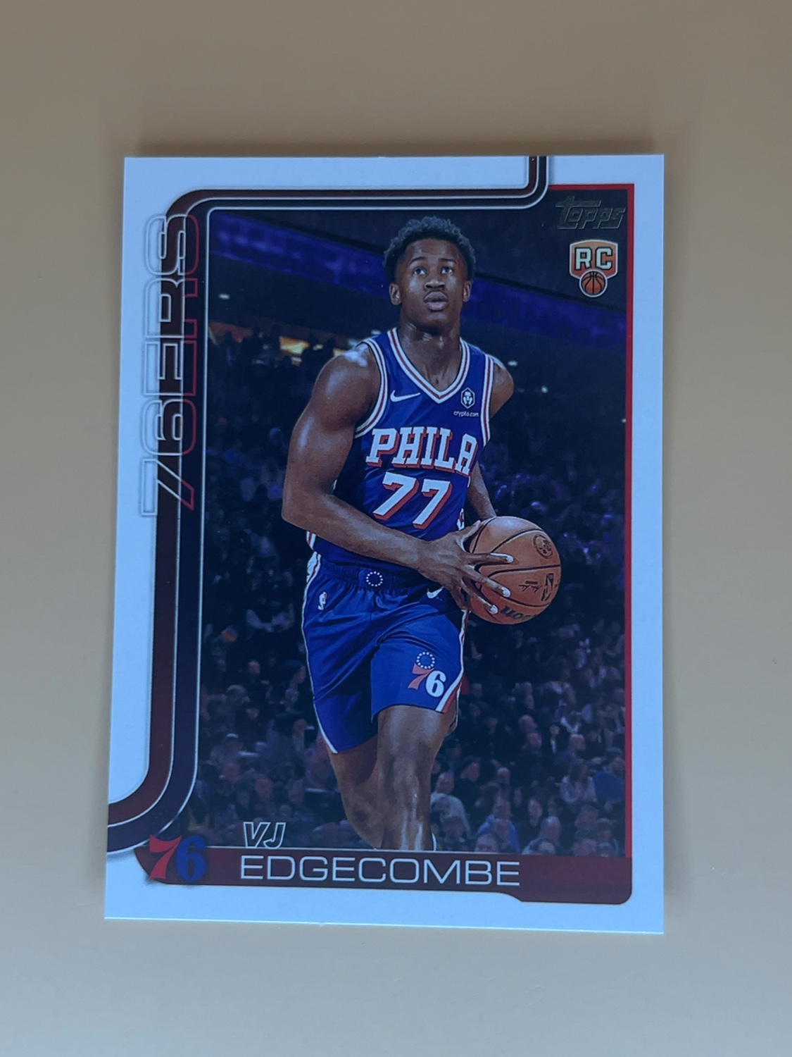2025-26 Topps NBA VJ Edgecombe #203 Rookie RCπ₯π₯