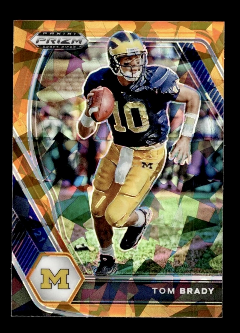 2021 Prizm Draft Picks Tom Brady #6 Orange Ice Prizm 🔥🔥