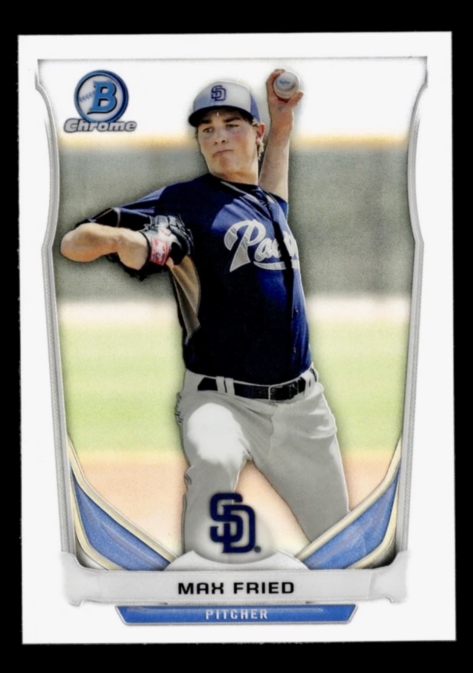 2014 Bowman Chrome 2014 Bowman Chrome Max Fried #CTP-8