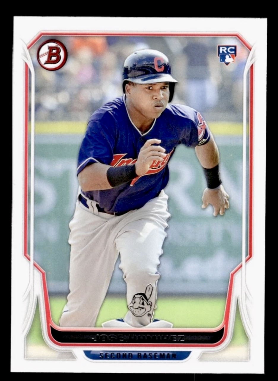 2014 Bowman Jose Ramirez #176 Draft Pick Rookie
