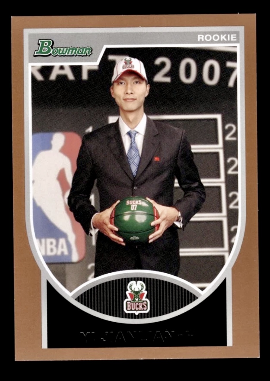 2007 Bowman To Jainlian #121 Gold Rookie RC /399