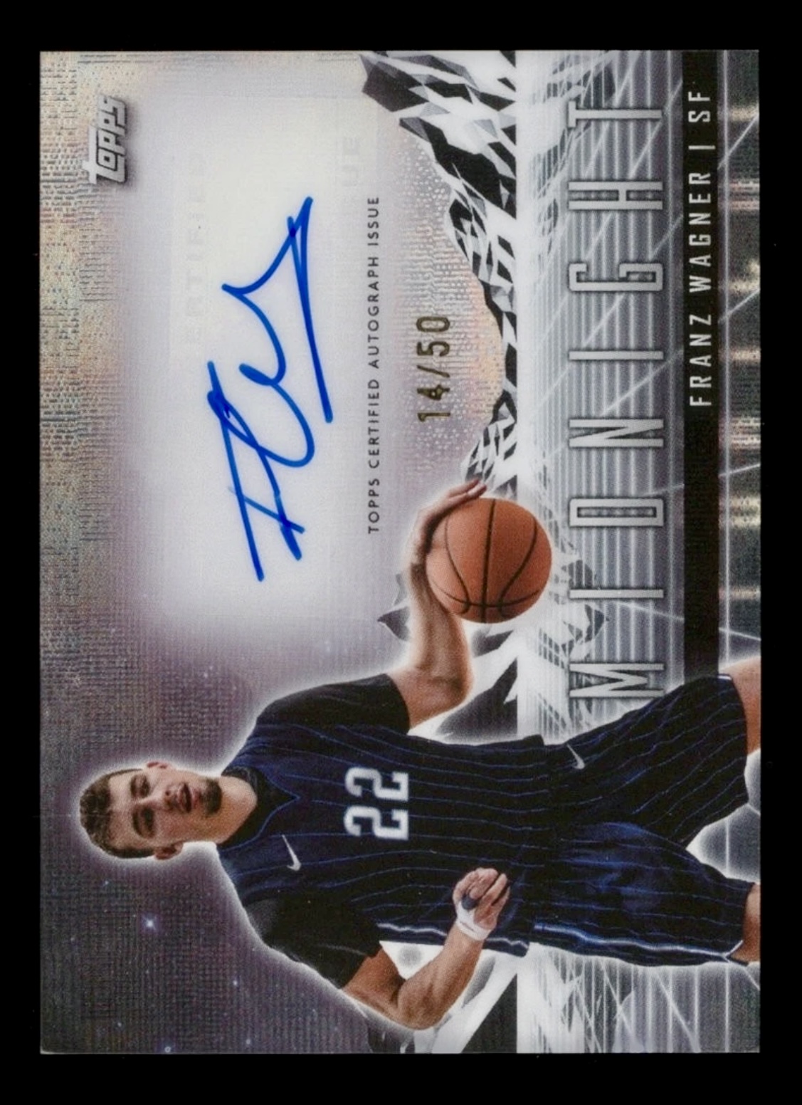 2024 Topps Midnight Frank Wagner #HS-FW Horizons Signatures Auto /50🔥🔥
