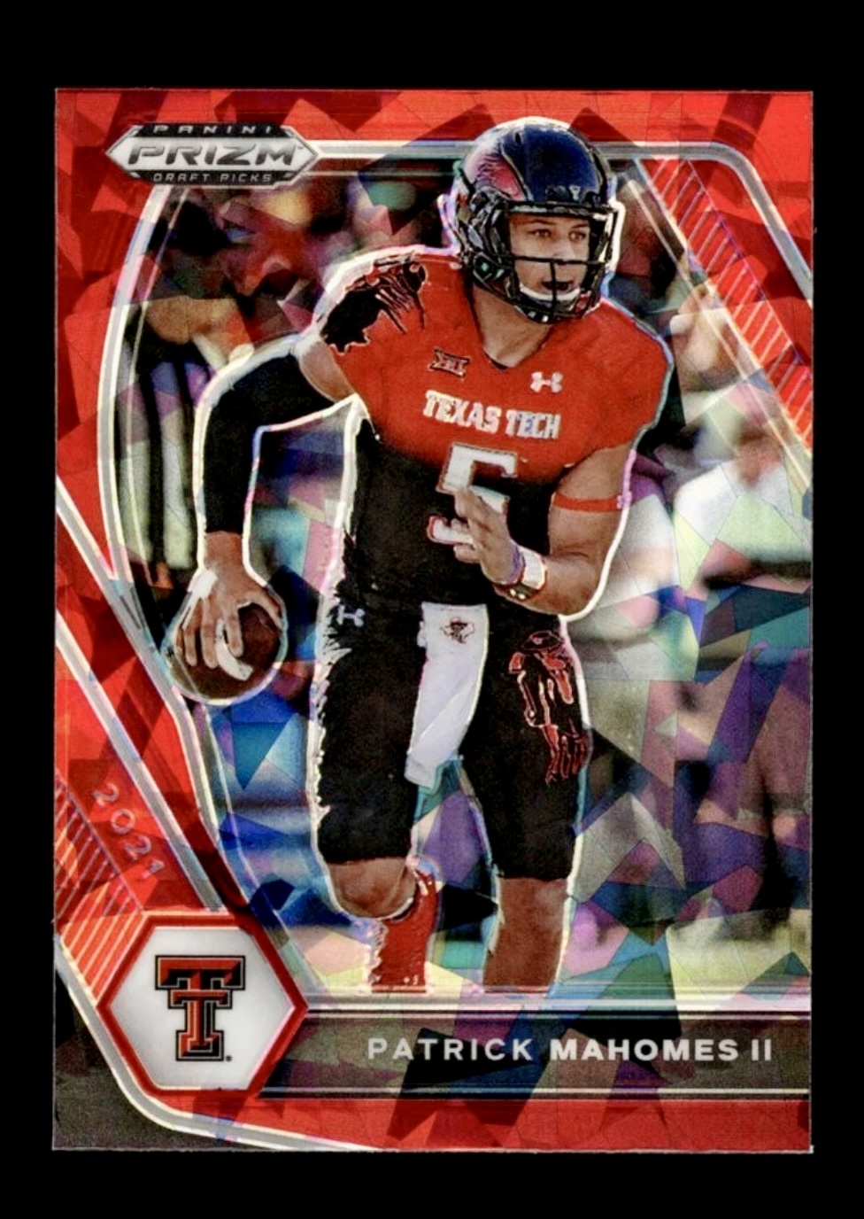 2021 Prizm Draft Patrick Mahomes #7 Red Ice Prizm 🔥🔥