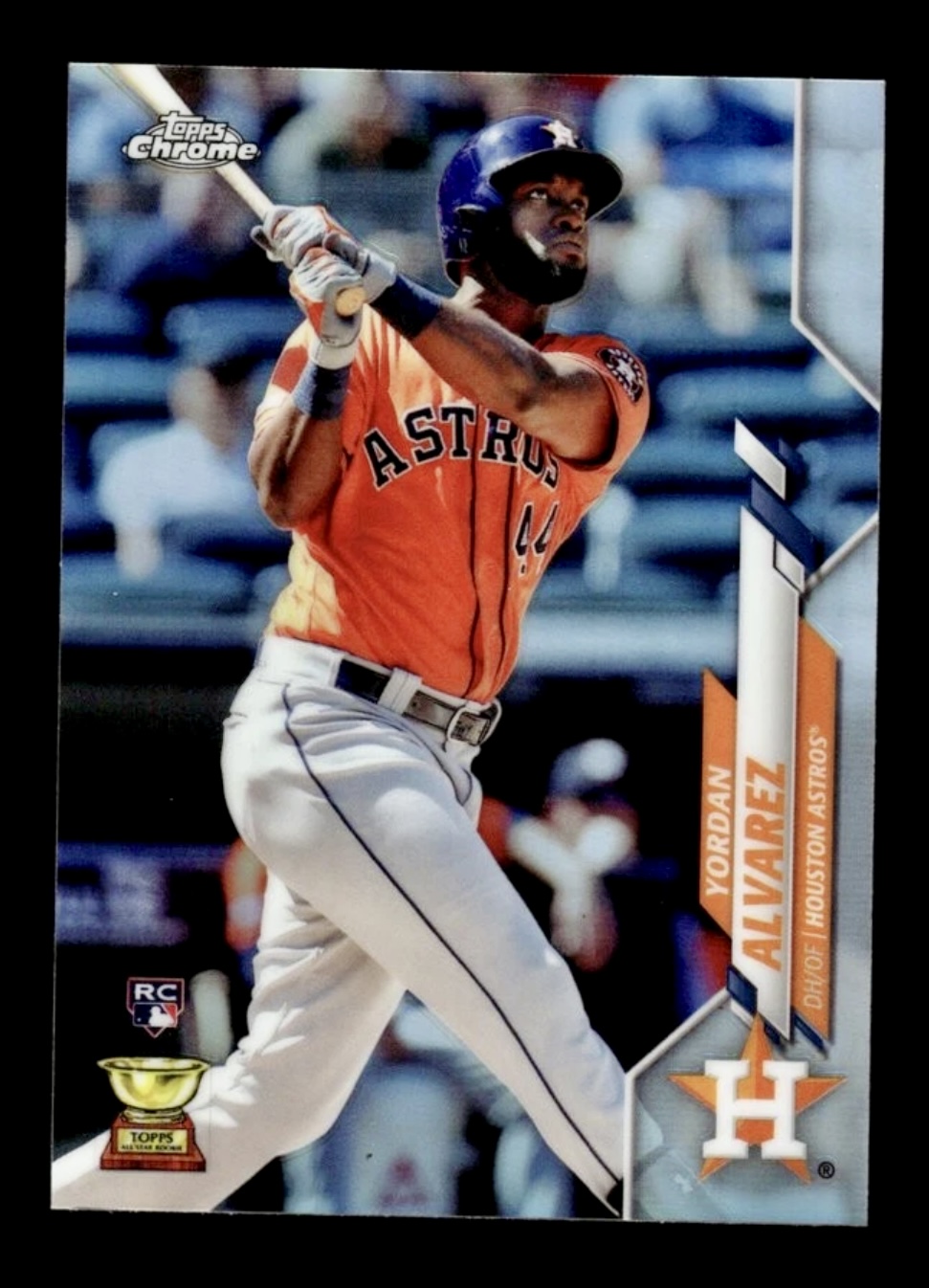 2020 Topps Chrome Yordan Alvarez #200 Refractor Rookie RC Cup