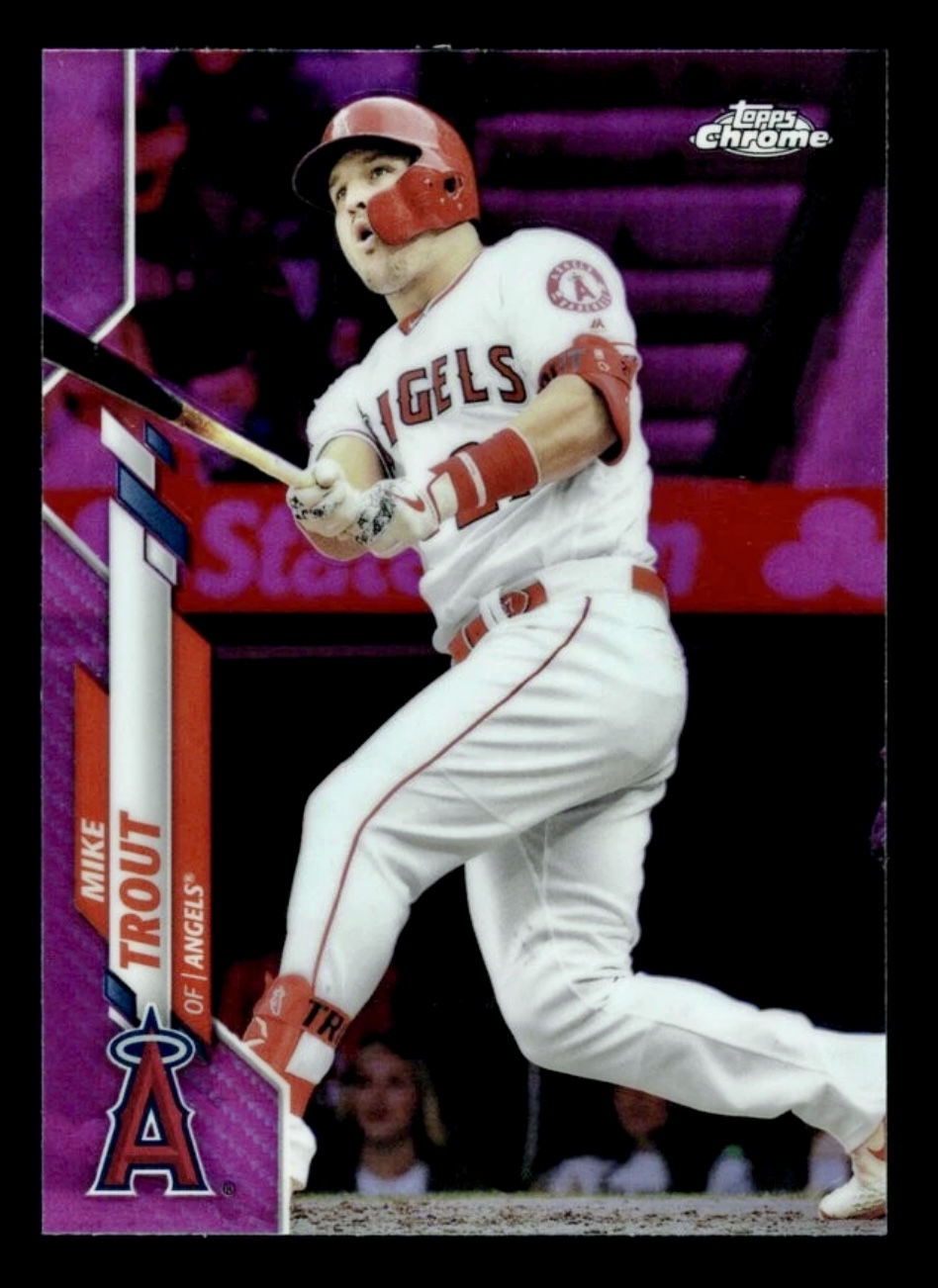 2020 Topps Chrome Mike Trout #1 Pink Refractor 🔥🔥🔥