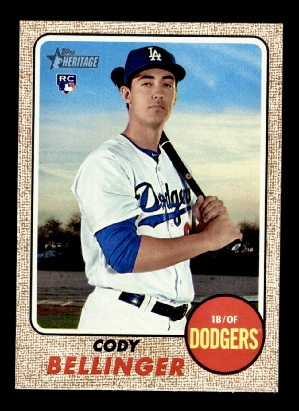 2017 Topps Heritage Cody Bellinger #678 Rookie RC